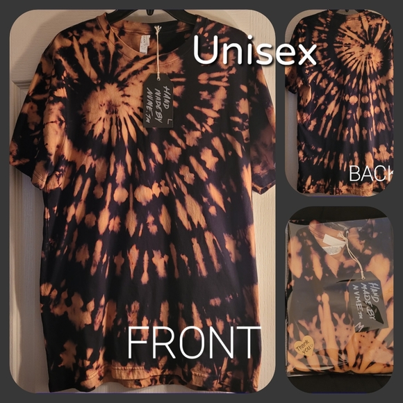 Reverse Tye dye Unisex t-shirts - Picture 2 of 5